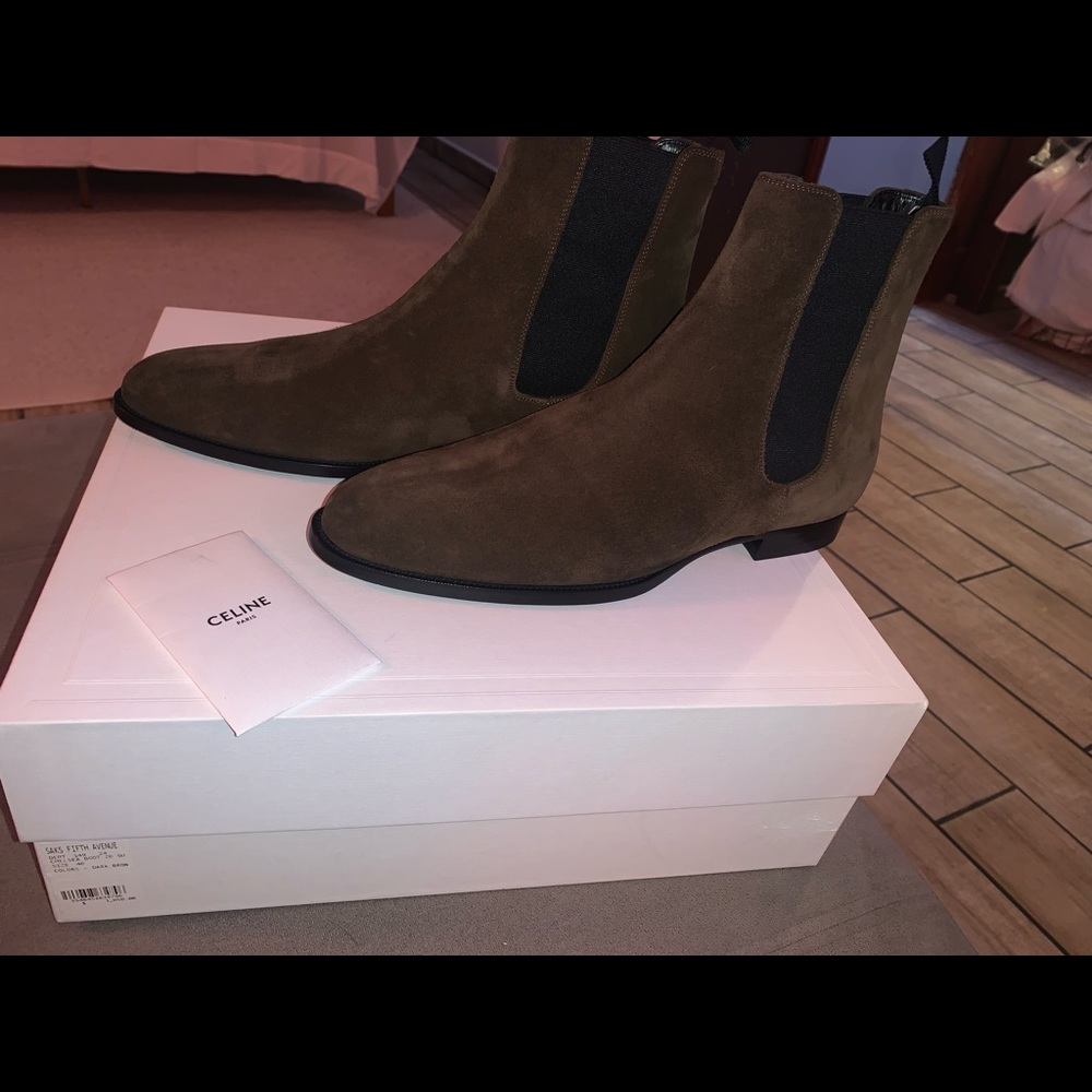Brand new Celine Chelsea boots
